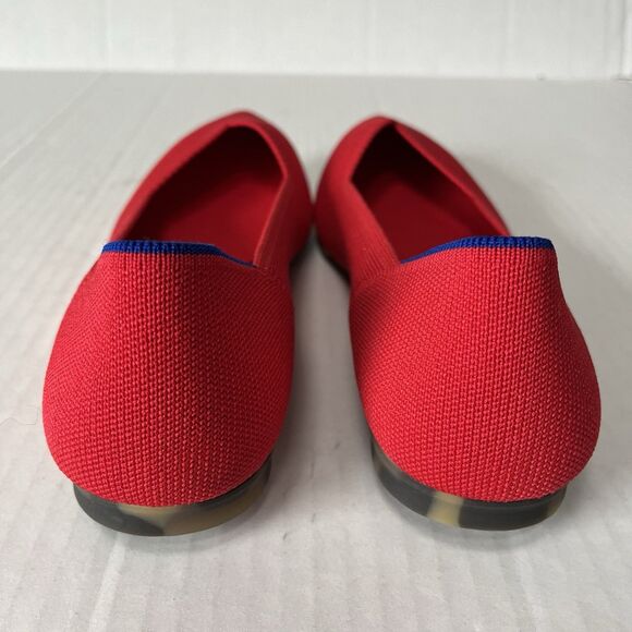 Rothy’s The Point II Slip On Ballet Flats Lollipop Red Womens 9.5 Comfort Shoes - Picture 14 of 15